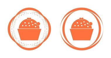 Cup Cake Vector Icon