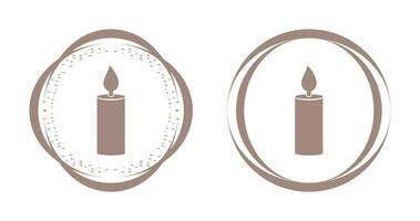 Lit Candle Vector Icon