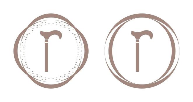 icono de vector de pila de caminar