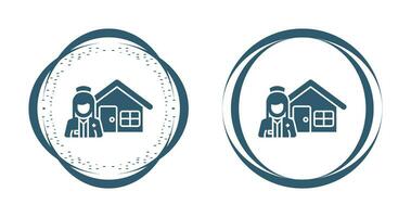 Nursing Home Vector Icon