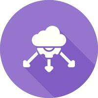 Network Load Balancing Vector Icon