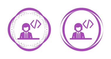 Programmer Vector Icon