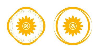 Sunflower Vector Icon