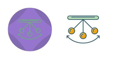 icono de vector de péndulo