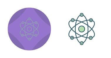 Atom Structure Vector Icon