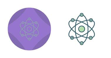 Atom Structure Vector Icon