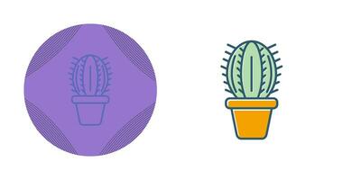 icono de vector de cactus