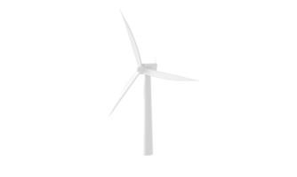 vento turbina poder plantar com gerar a elétrico ícone com mundo meio Ambiente verde inteligente energia economizando. feliz terra dia mundo meio Ambiente dia eco amigáveis 3d Renderização. png