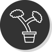 Bonsai Vector Icon Design