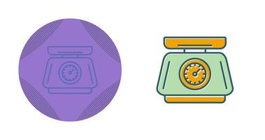 Weight Scale Vector Icon