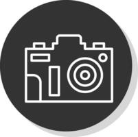 diseño de icono de vector de cámara fotográfica