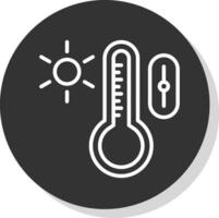 Temperature control Vector Icon Design