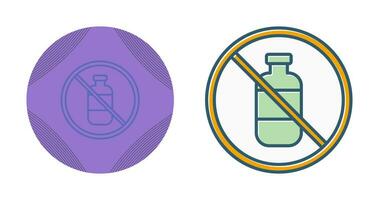 No Liquids Vector Icon