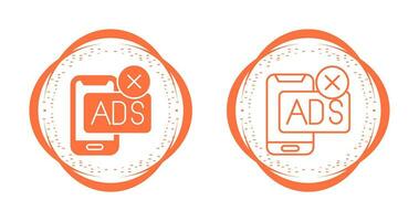 AD Block Vector Icon