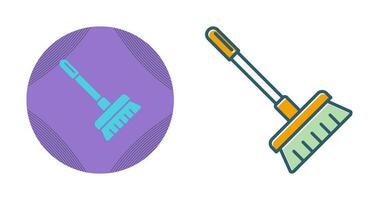 Broom Vector Icon