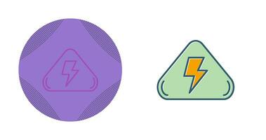 Electrical Hazard Vector Icon