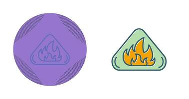 Fire Danger Vector Icon