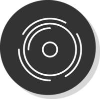 Frisbee Vector Icon Design