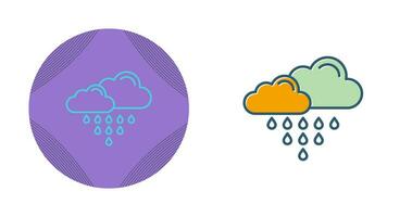 icono de vector de lluvia ácida