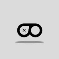 Eye glass vector