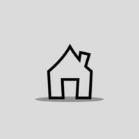 Home icon vector