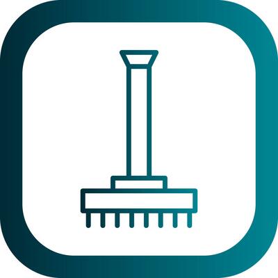 Rake Vector Icon Design