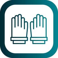 Gloves Vector Icon Design