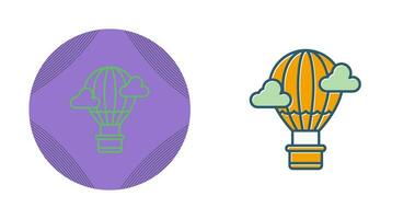 Hot Air Balloon Vector Icon