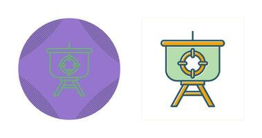 Target Presentation Vector Icon