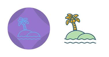 Island Vector Icon