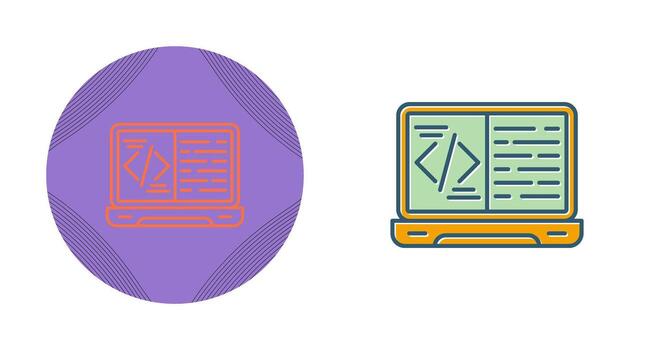 Coding Vector Icon