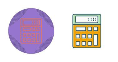 icono de vector de calculadora