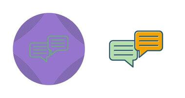 Chatting Vector Icon