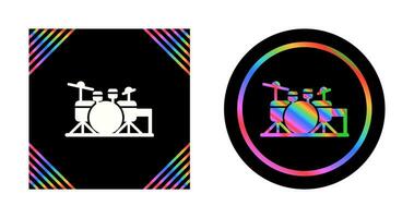 Drum Set Vector Icon