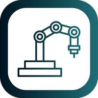 Robot arm Vector Icon Design