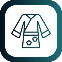 Yukata Vector Icon Design