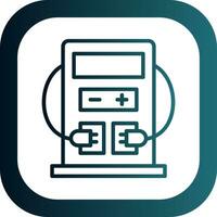 Charging station Vector Icon Design