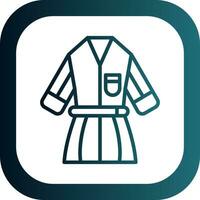 Kimono Vector Icon Design