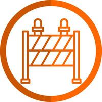 Barrier Vector Icon Design