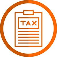 Tax Vector Icon Design