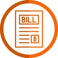 Bill Vector Icon Design