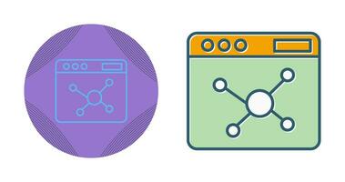 icono de vector de algoritmo