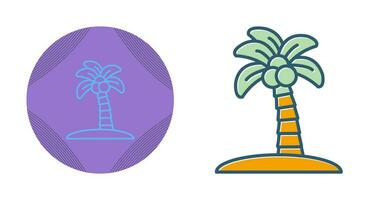 Palm Tree Vector Icon