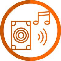 Music system Vector Icon Design