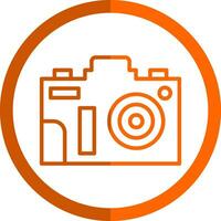 diseño de icono de vector de cámara fotográfica