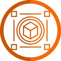 Blockchain Vector Icon Design