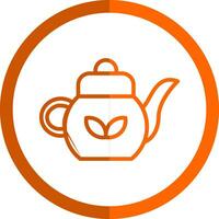 Teapot Vector Icon Design