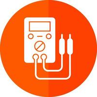 Voltmeter Vector Icon Design