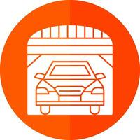 Garage Vector Icon Design