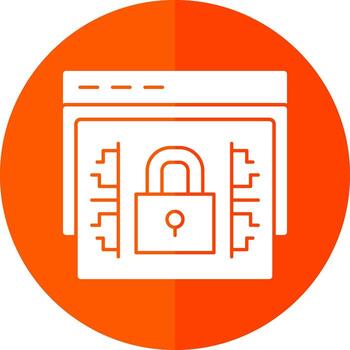 Web encryption Vector Icon Design